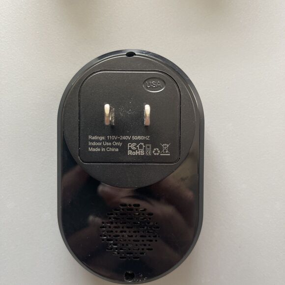 Wireless Doorbell, Mini Waterproof Door Bell Chime Operating at 1000 Feet - Picture 3 of 5